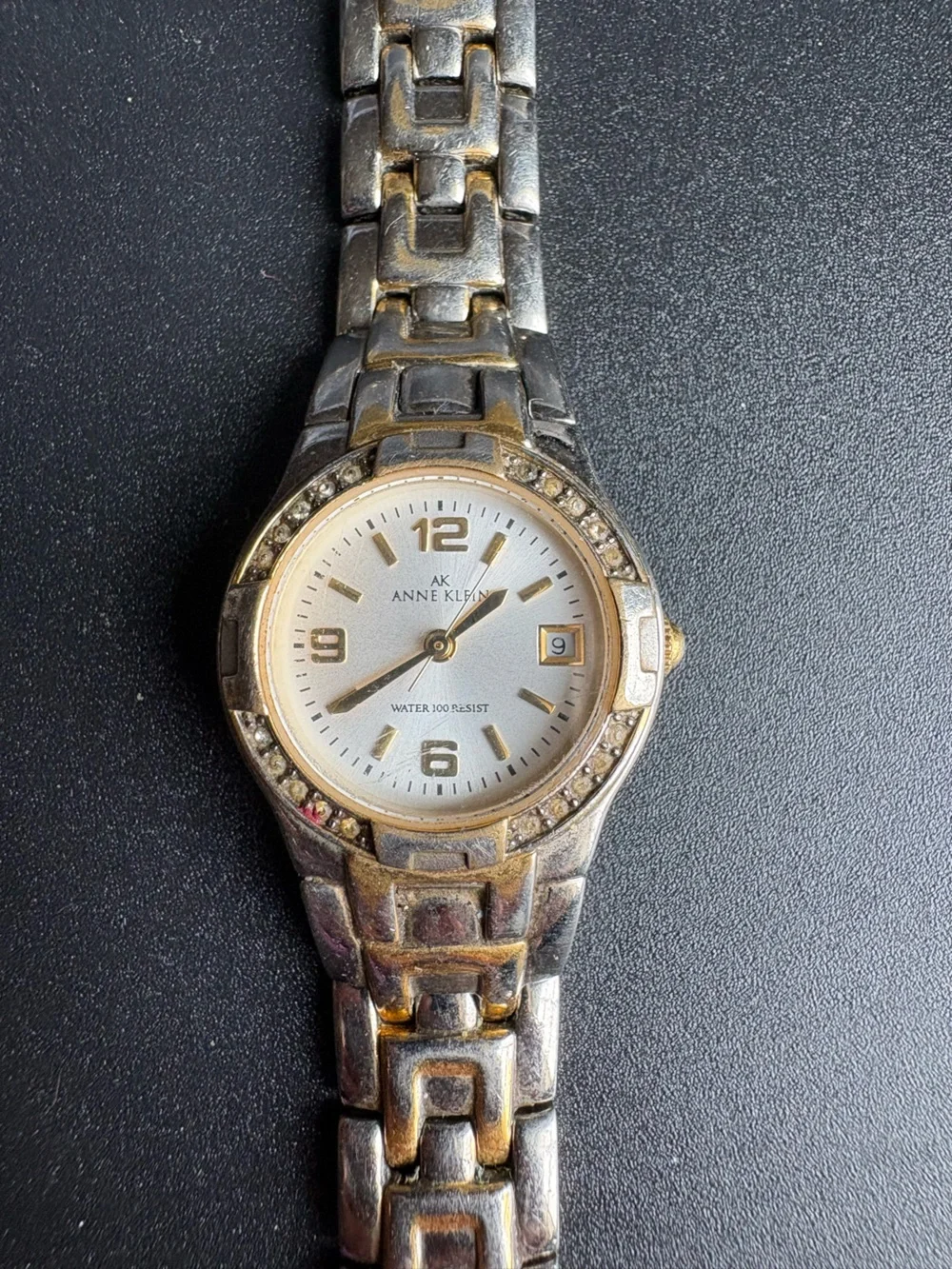 Anne Klein Two-Tone Bracelet Watch‎ in Gold and Silver